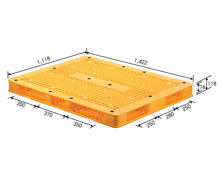 GT4F 142*112D [규격 : 1,422x1,118x118㎜ ,중량 19.5kg]